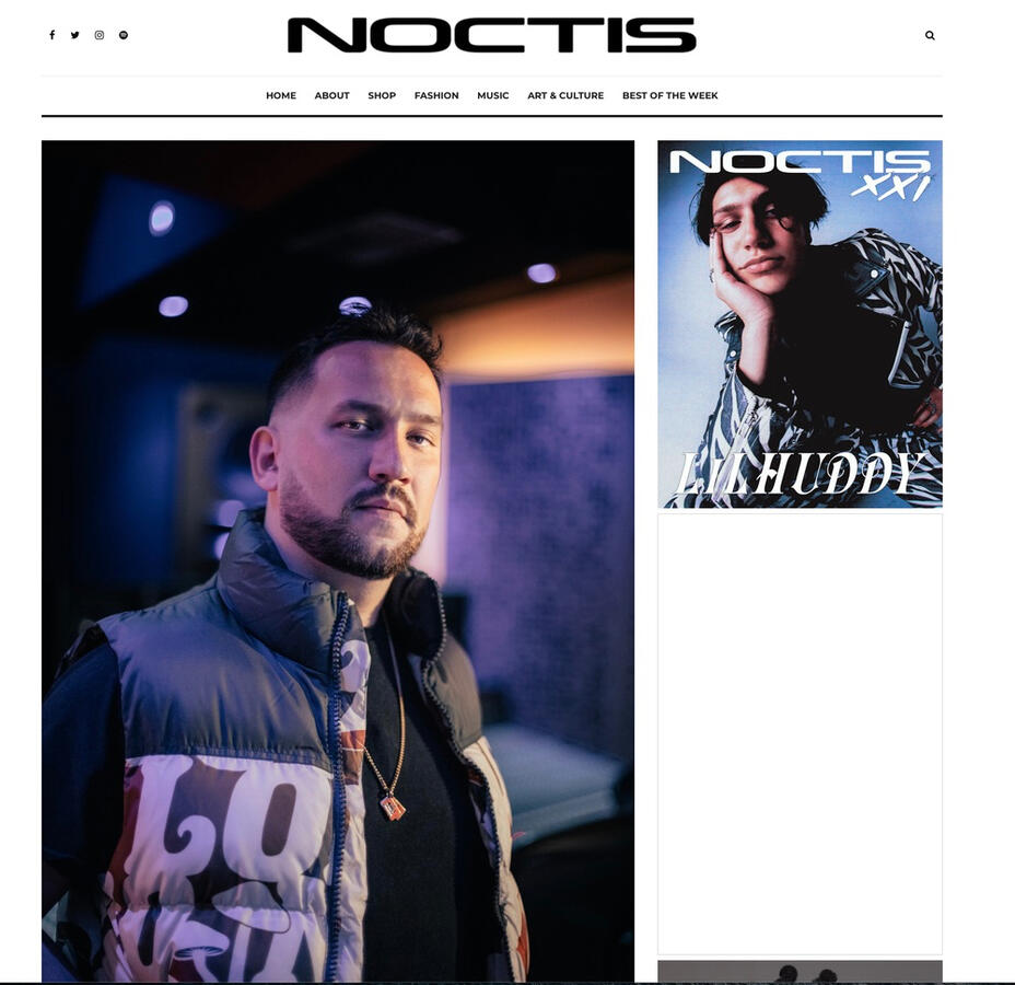 NOCTIS MAGAZINE PUBLISHES "THE MANY TALENTS OF BOOM DICE"