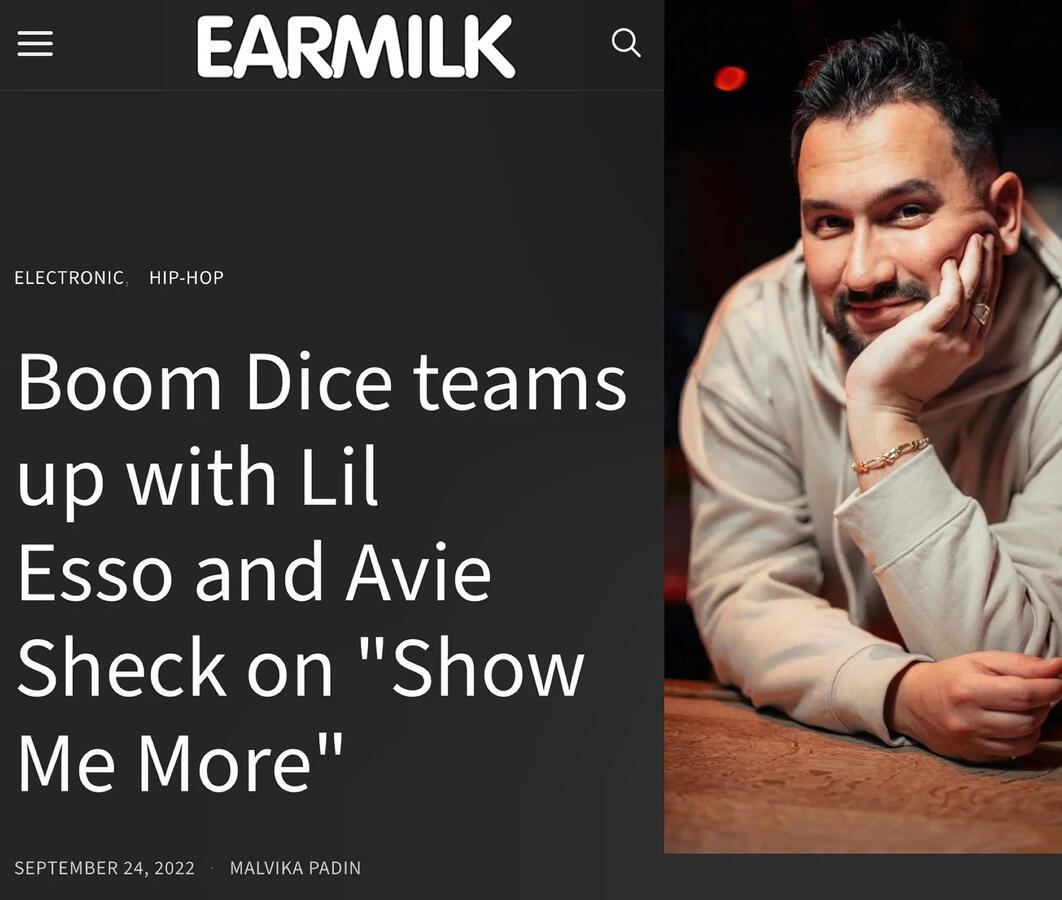 MUSIC PRESS EATS UP LATEST SINGLE "SHOW ME MORE" MUSIC PRESS EATS UP LATEST SINGLE "SHOW ME MORE"